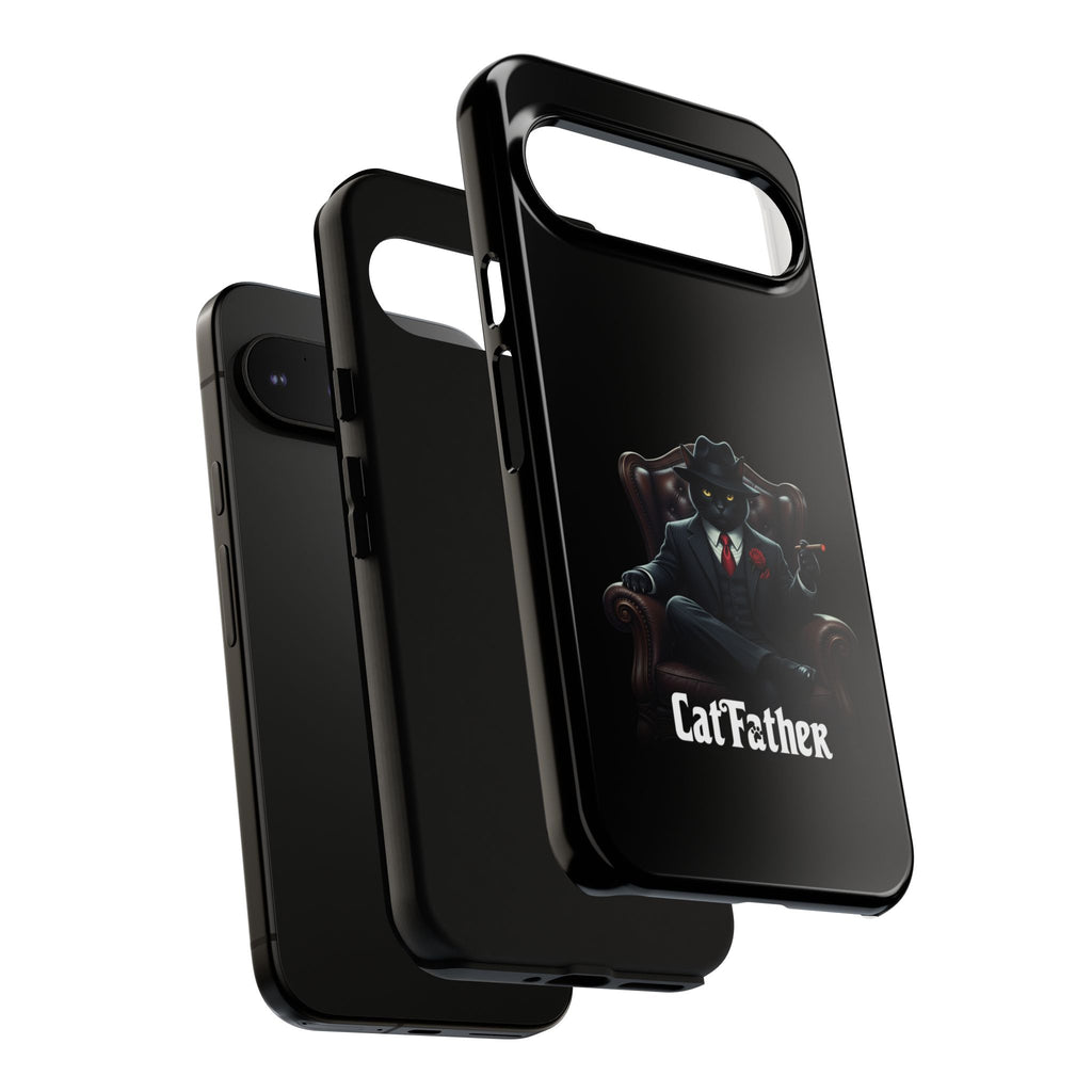 The CatFather Throne Case – Luxury Mafia Edition | Cinematic Power in Your Palm