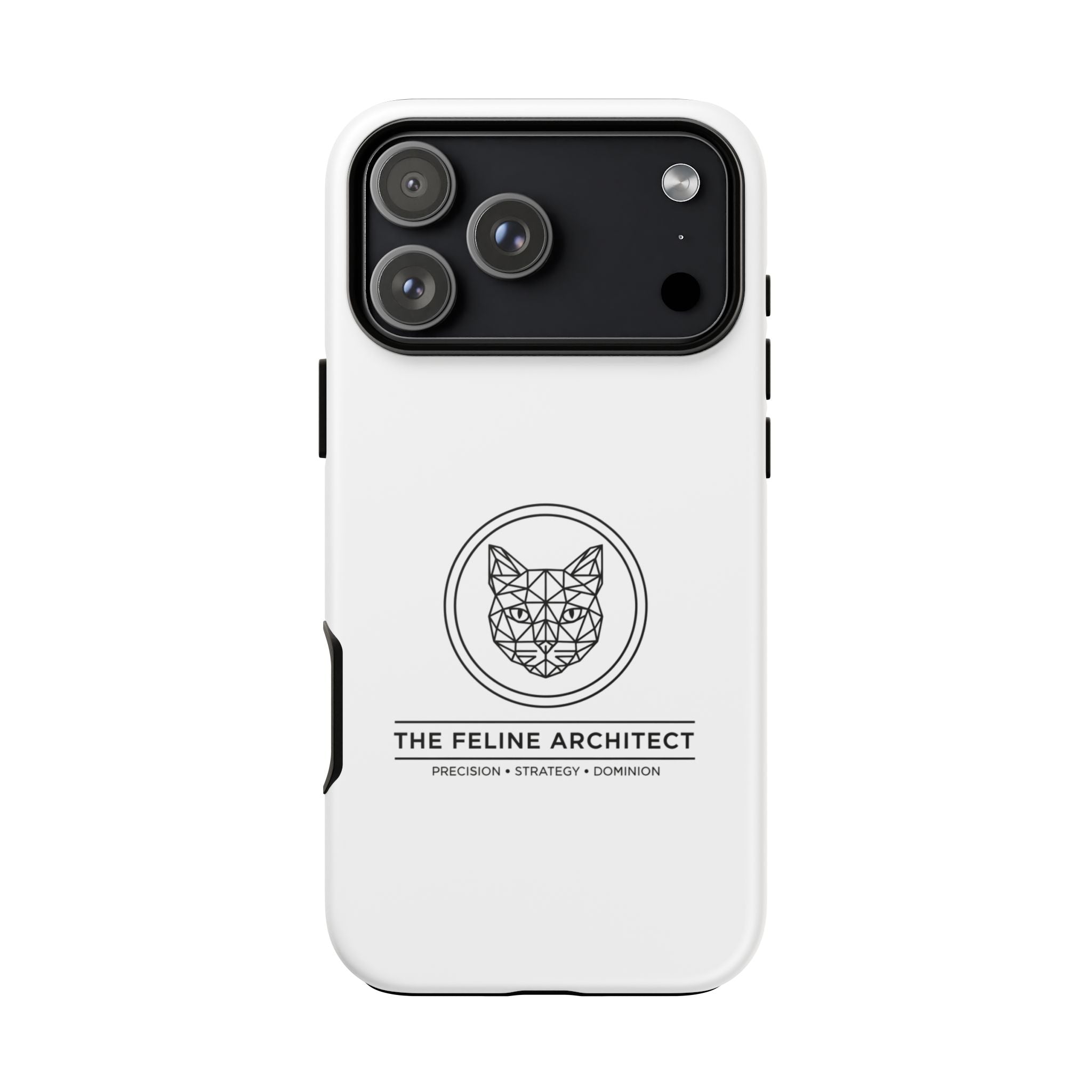 The Feline Architect Tough Case | CatFather Universe | Mastermind Edition