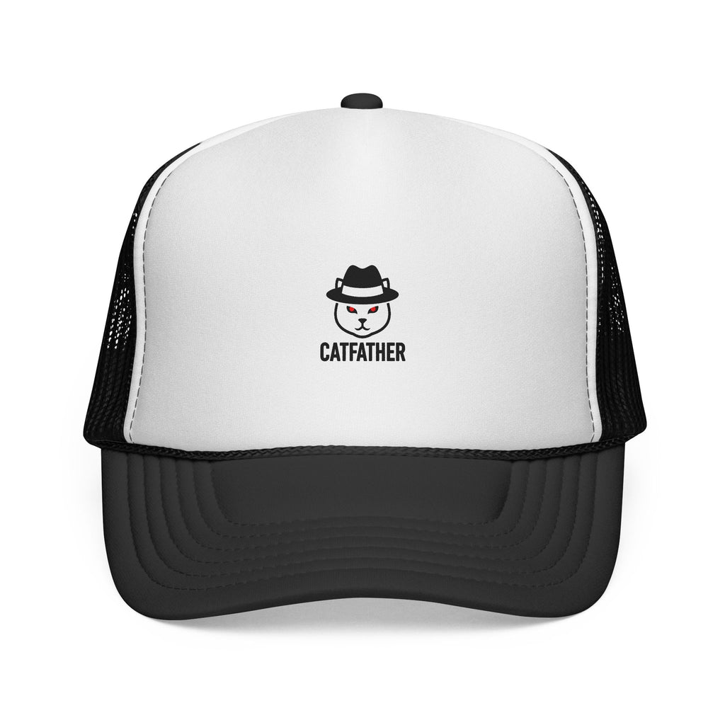 The CatFather Trucker Cap – Cinematic Street Luxury | Classic Mafia Edition