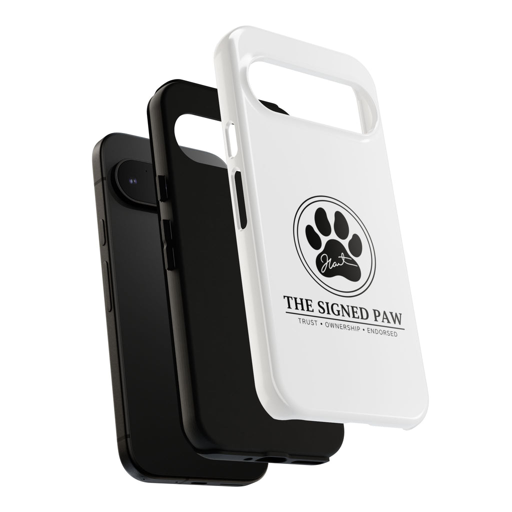 The Signed Paw – Premium Phone Case | CatFather Universe | Luxury Protective Cover