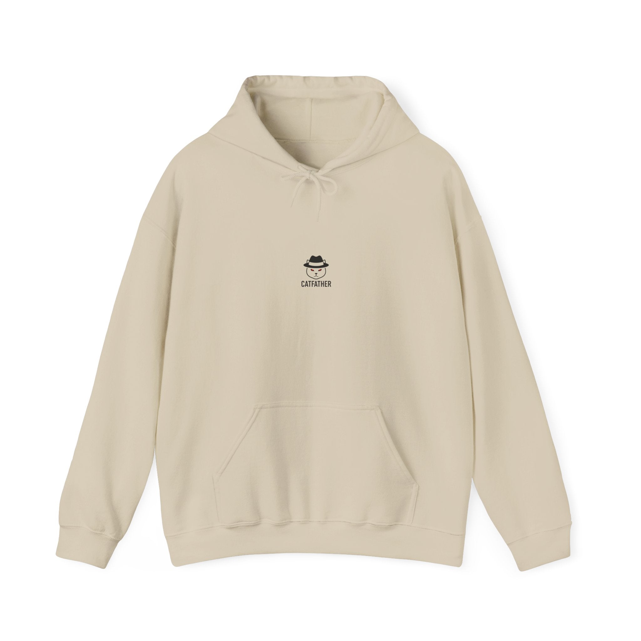 The CatFather Loyalty Edition Hoodie | Silent Power – Beige Mafia Classic
