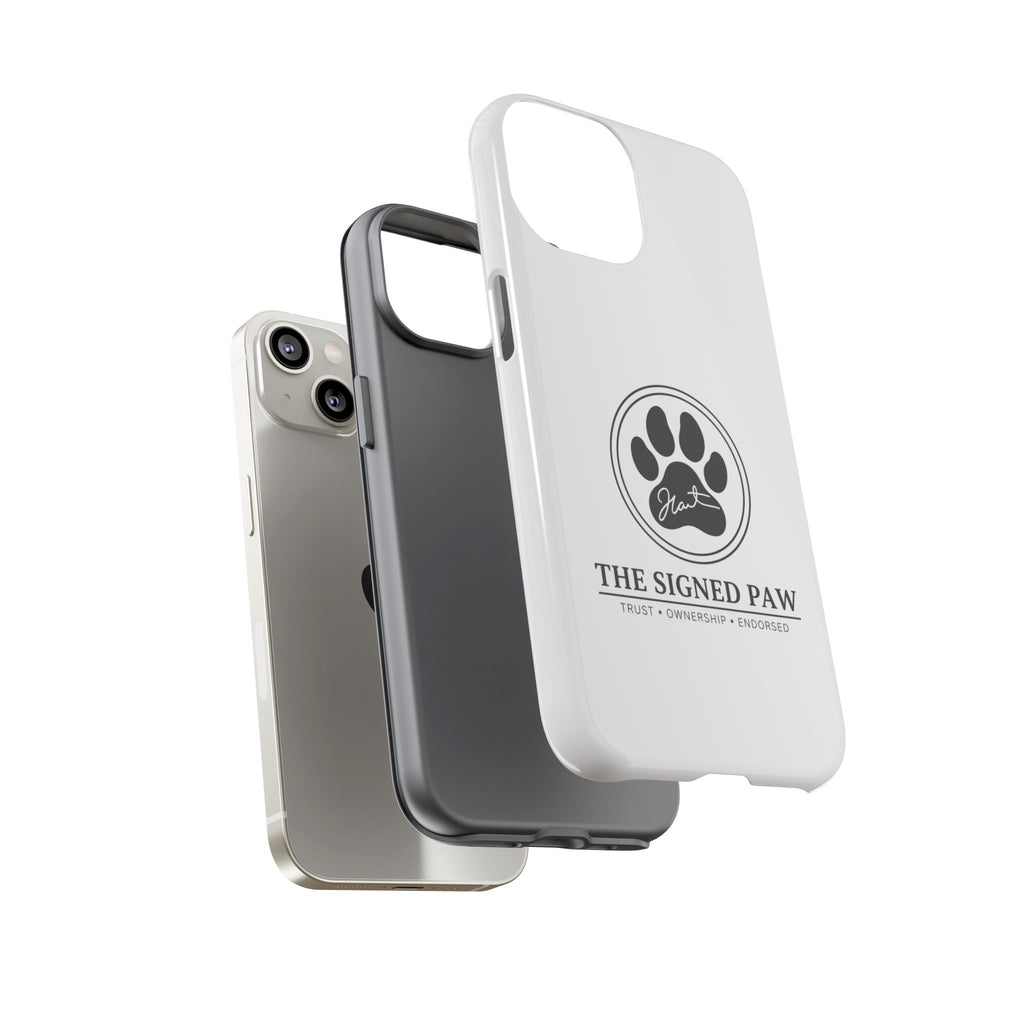 The Signed Paw – Premium Phone Case | CatFather Universe | Luxury Protective Cover