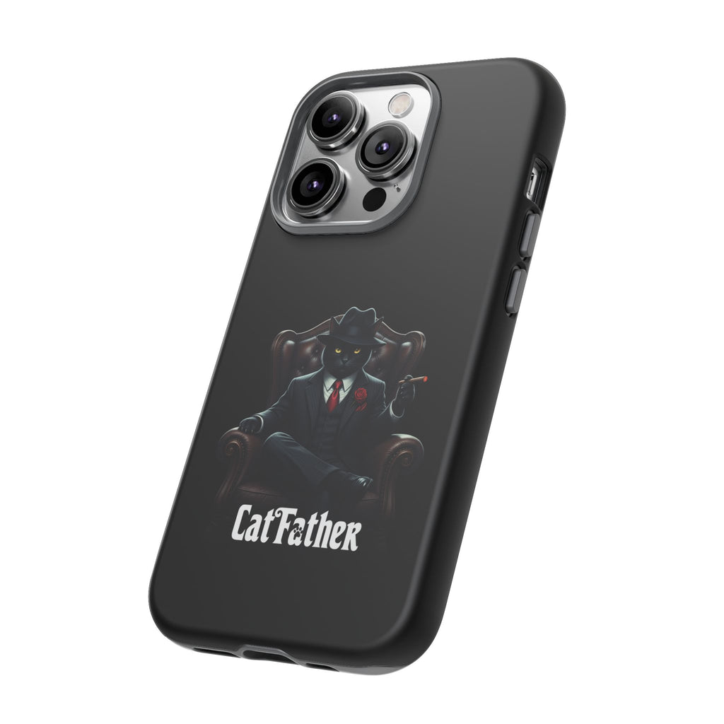 The CatFather Throne Case – Luxury Mafia Edition | Cinematic Power in Your Palm
