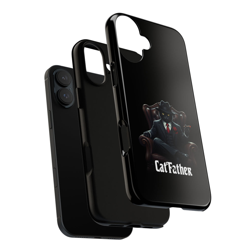 The CatFather Throne Case – Luxury Mafia Edition | Cinematic Power in Your Palm