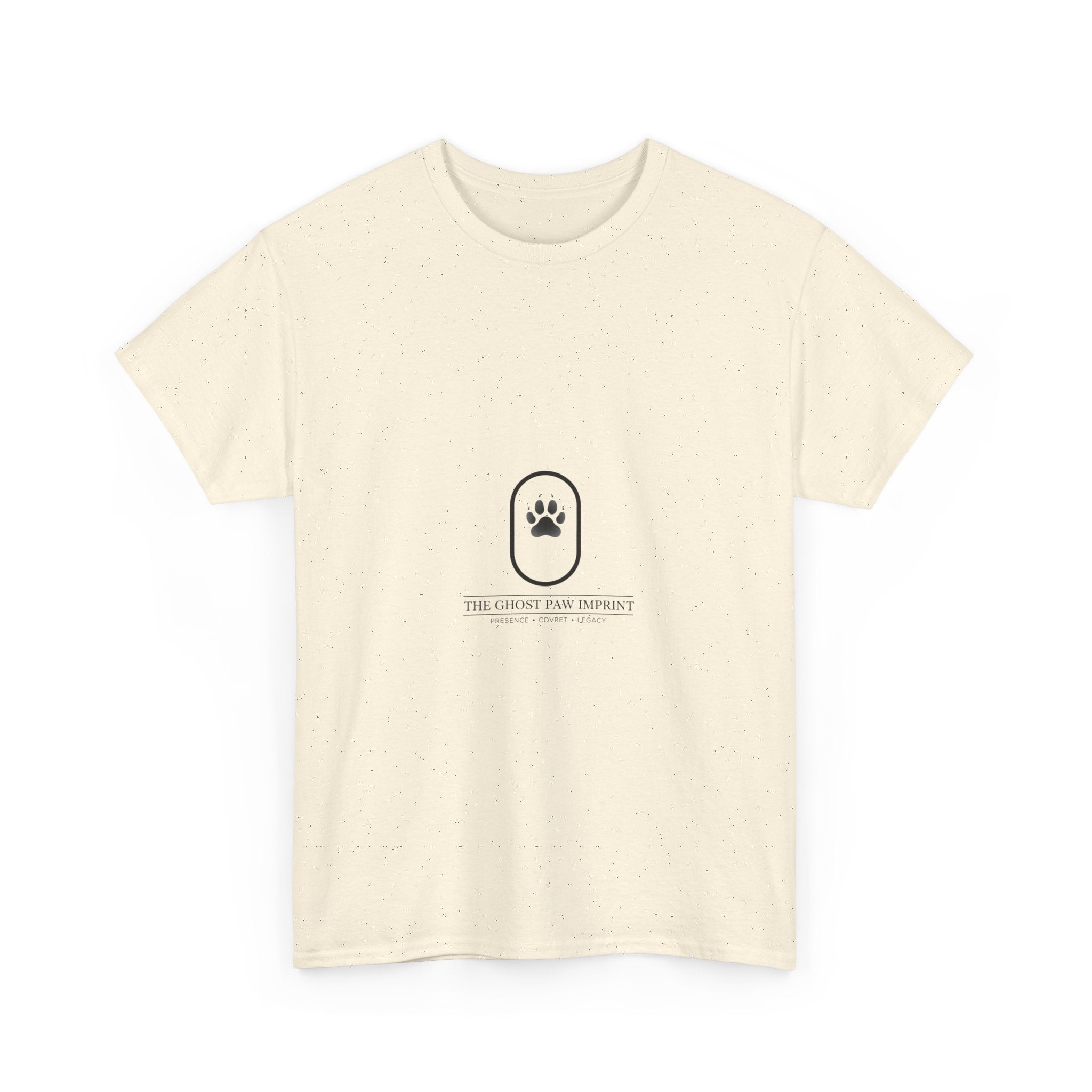 The Ghost Paw Imprint – Unisex Heavy Cotton Tee | The CatFather Legacy Collection