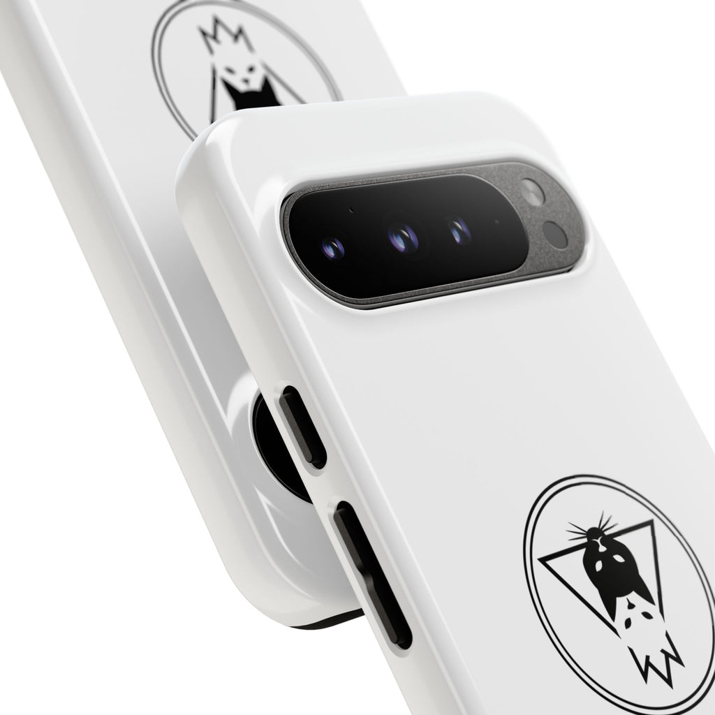 The Reflected Feline Nexus – Luxury Phone Case | The CatFather Collection
