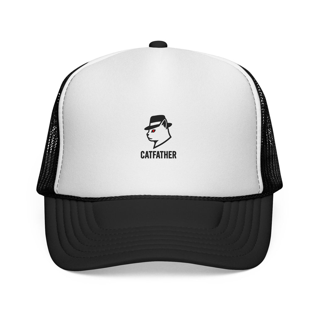 The CatFather – Syndicate Trucker Cap | Red-Eyed Don Edition