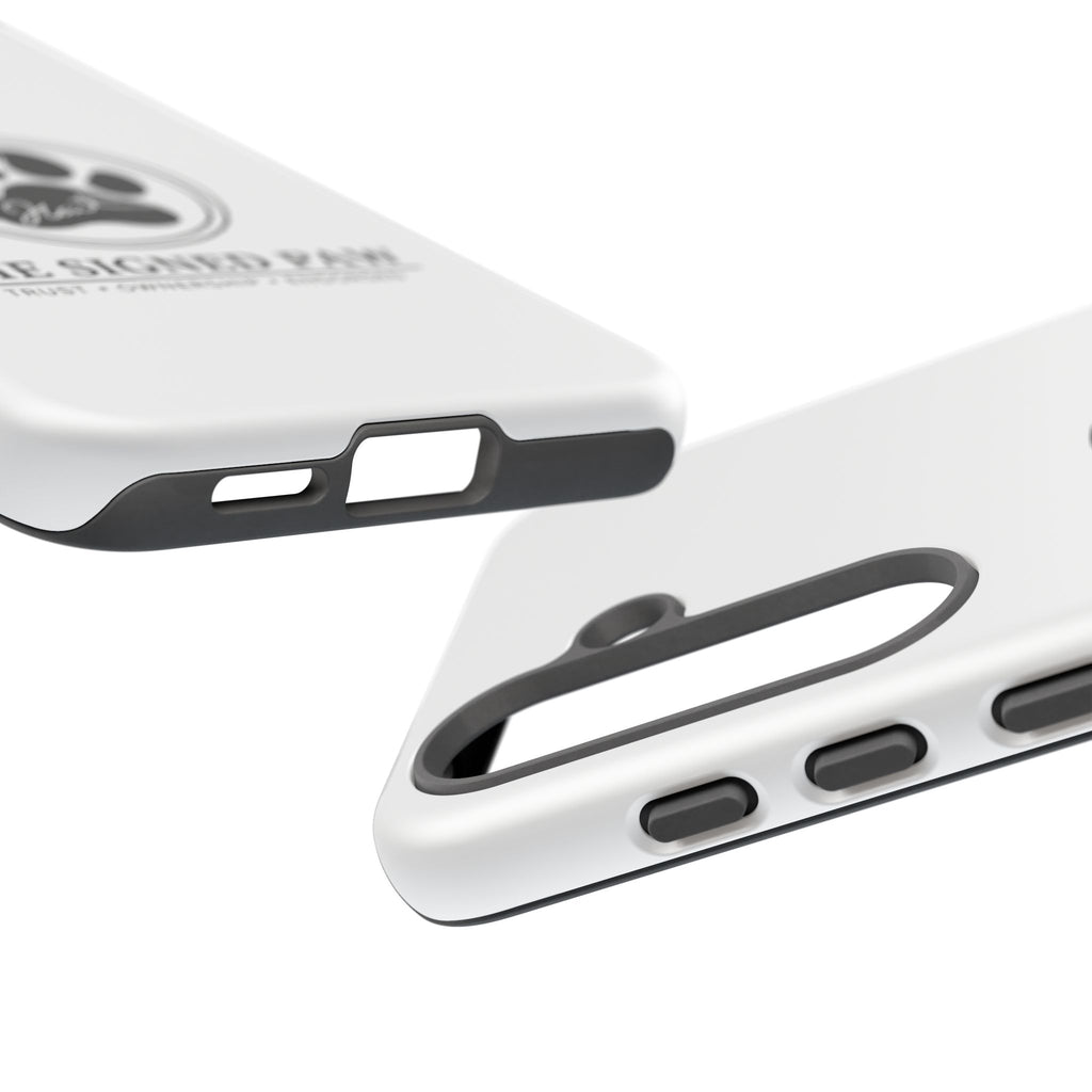 The Signed Paw – Premium Phone Case | CatFather Universe | Luxury Protective Cover