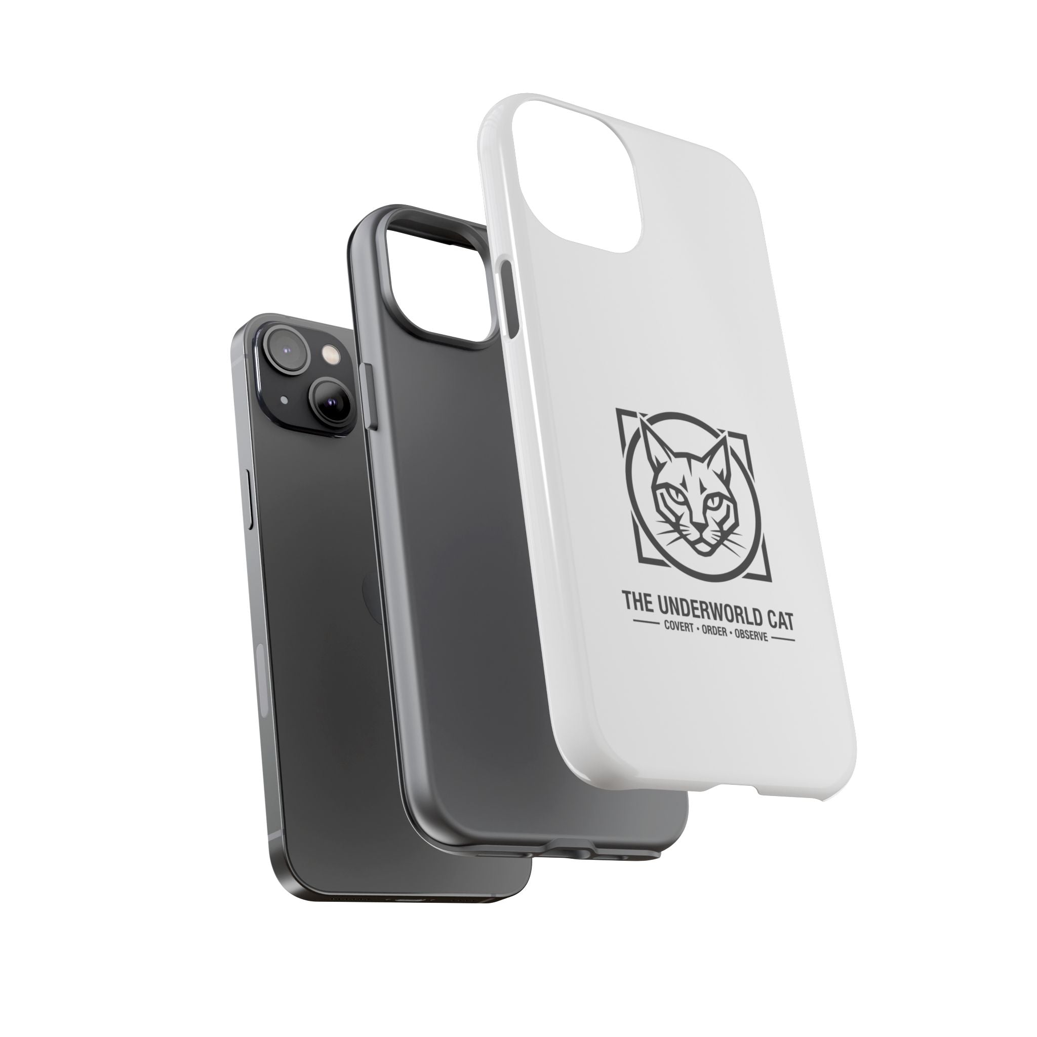 The Underworld Cat Tough Case | CatFather Universe | Black Syndicate Edition