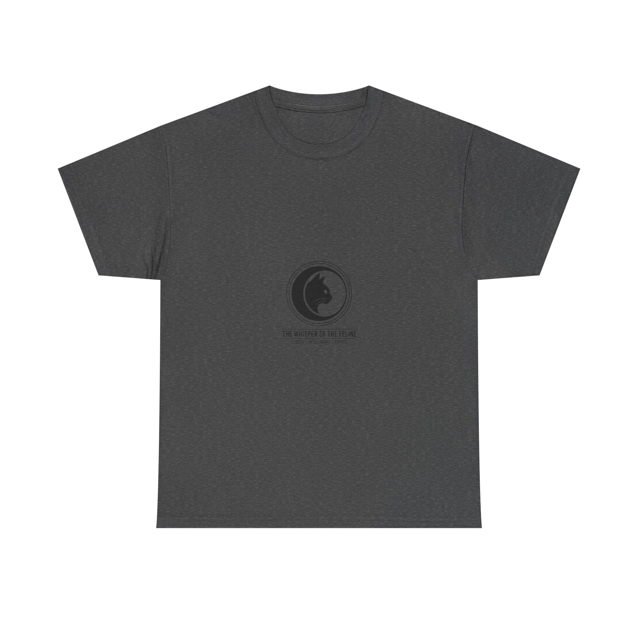The Whisper of the Feline – Premium Cotton T-Shirt | The CatFather Edition