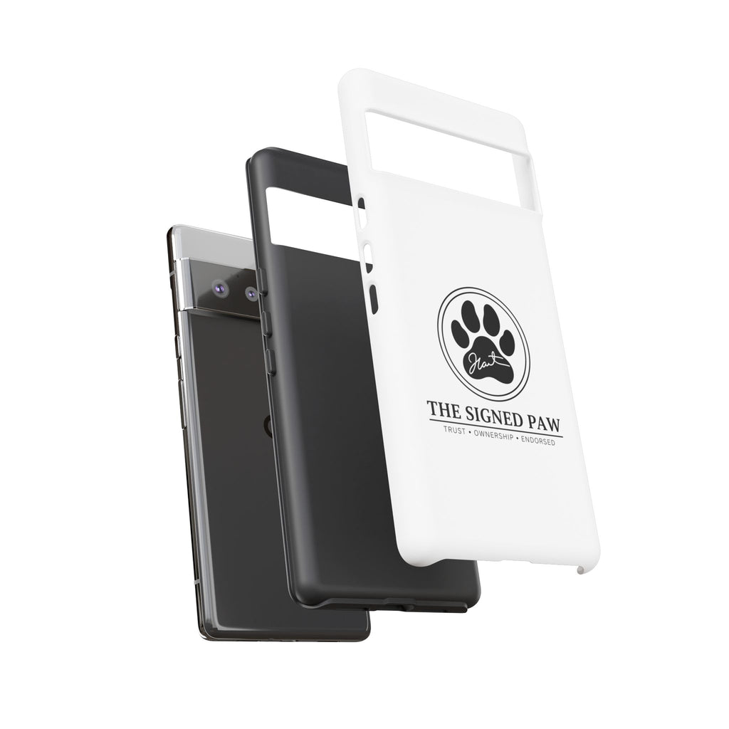 The Signed Paw – Premium Phone Case | CatFather Universe | Luxury Protective Cover