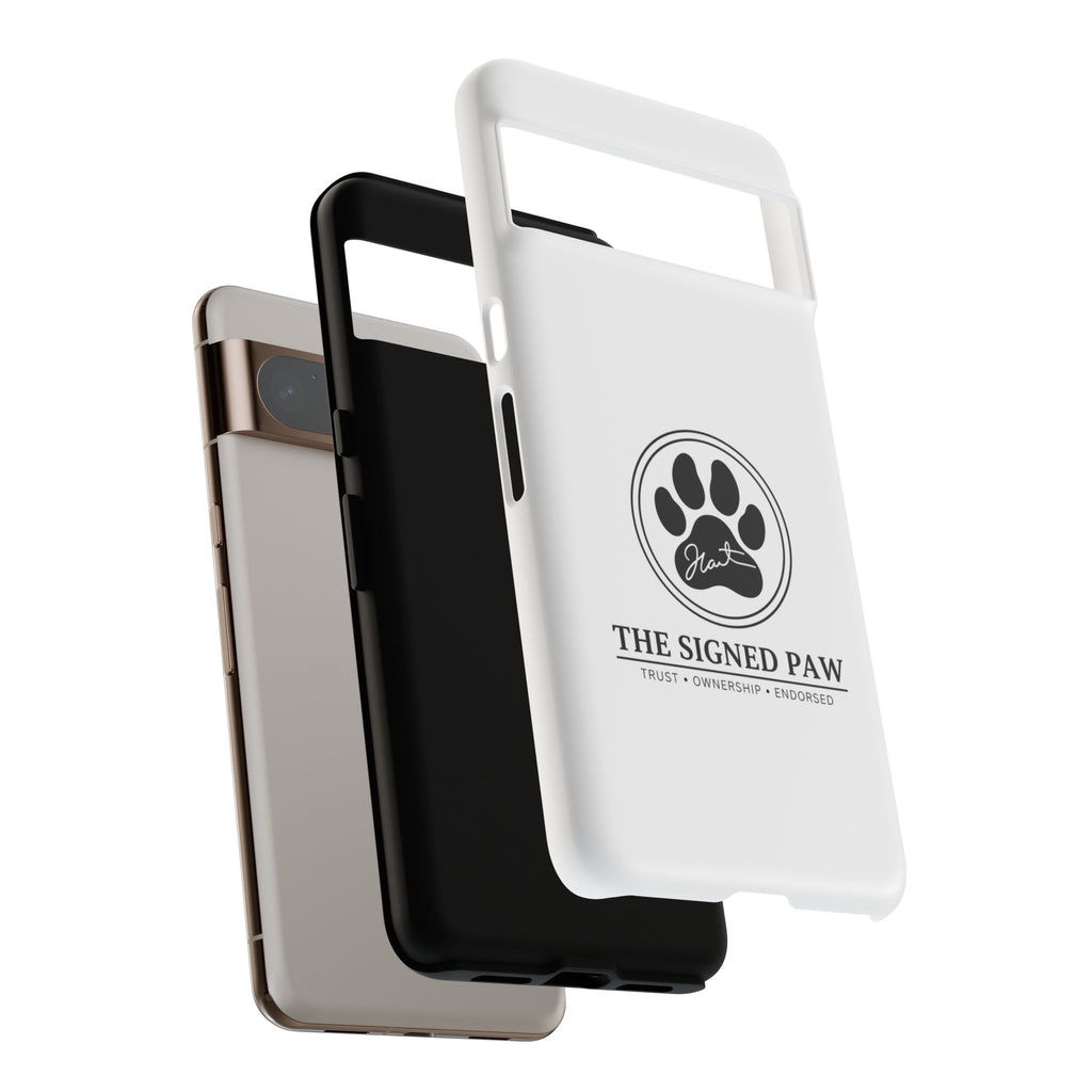 The Signed Paw – Premium Phone Case | CatFather Universe | Luxury Protective Cover