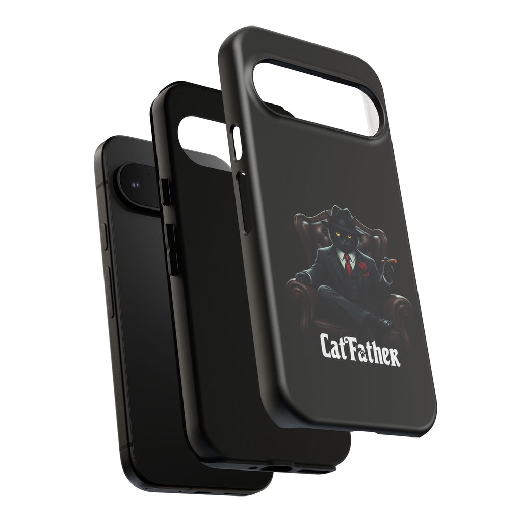 The CatFather Throne Case – Luxury Mafia Edition | Cinematic Power in Your Palm