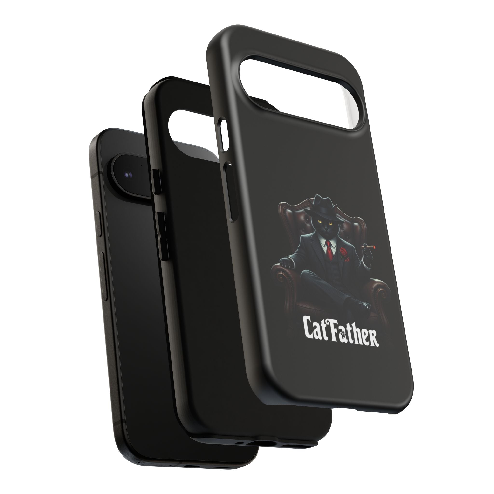 The CatFather Throne Case – Luxury Mafia Edition | Cinematic Power in Your Palm