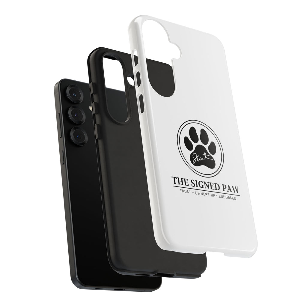 The Signed Paw – Premium Phone Case | CatFather Universe | Luxury Protective Cover