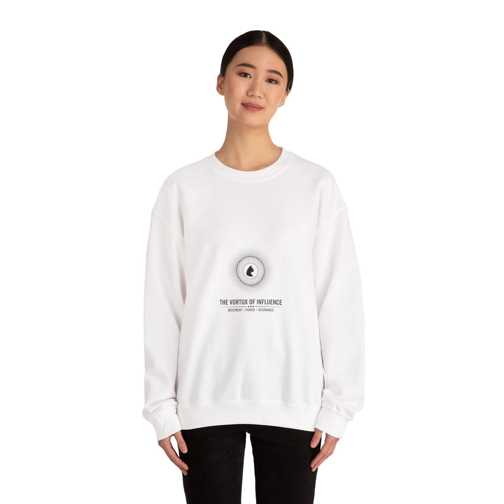 The Vortex of Influence – Unisex Crewneck Sweatshirt | The CatFather Collection