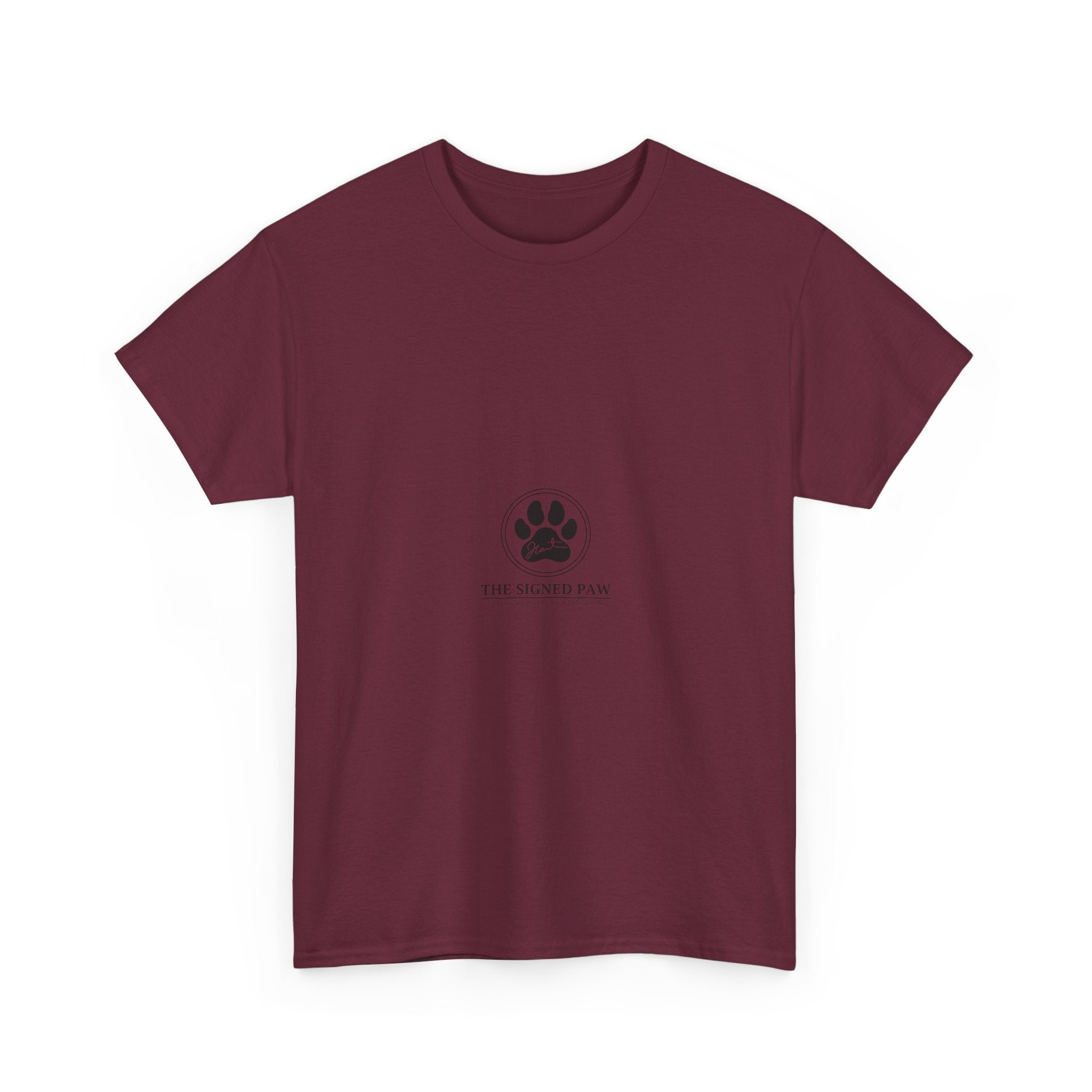 The Signed Paw T-Shirt | CatFather Universe | Luxury Minimal Streetwear