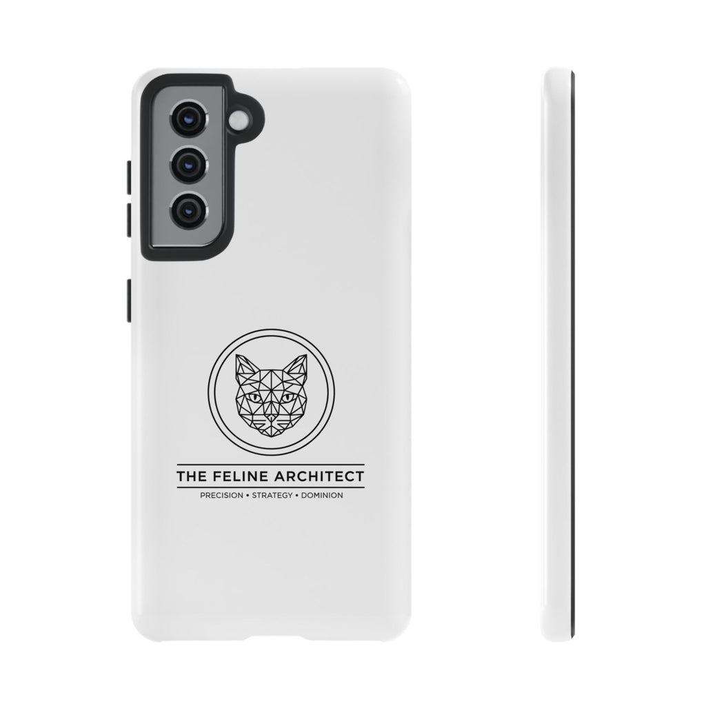 The Feline Architect Tough Case | CatFather Universe | Mastermind Edition