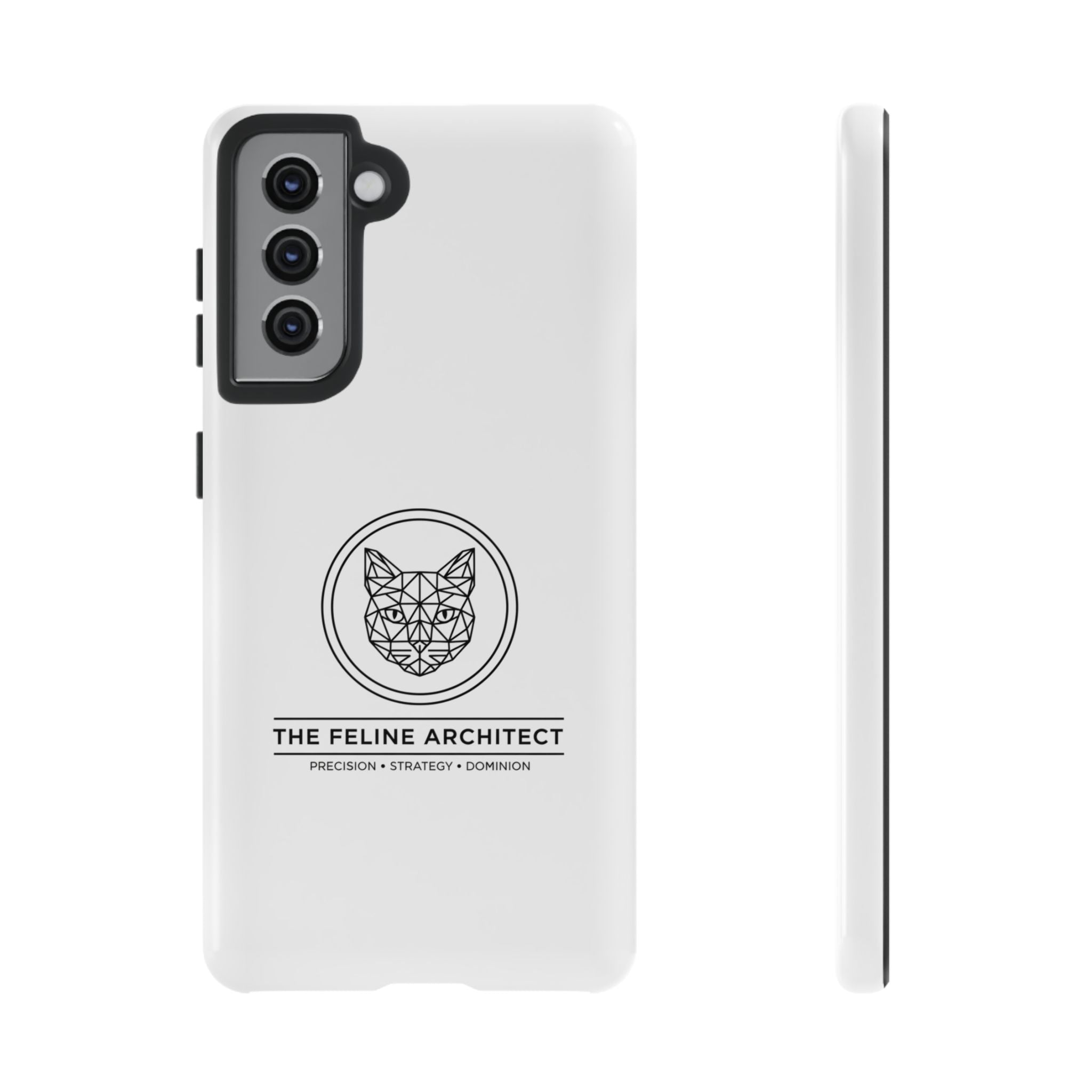 The Feline Architect Tough Case | CatFather Universe | Mastermind Edition