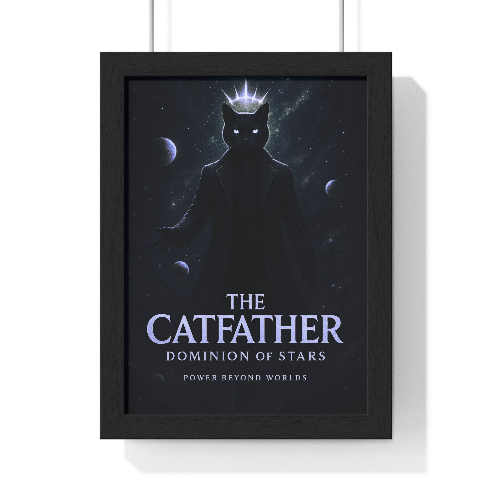 Epic Catfather Poster, Wall Art, Home Decor, Gift for Cat Lovers, Geeky Room Decoration, Trendy Wall Art
