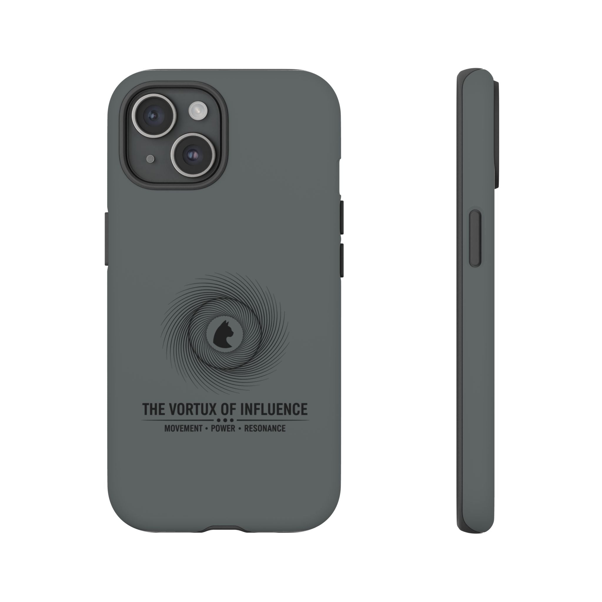 The Vortex of Influence – Matte Phone Case | The CatFather Power Line