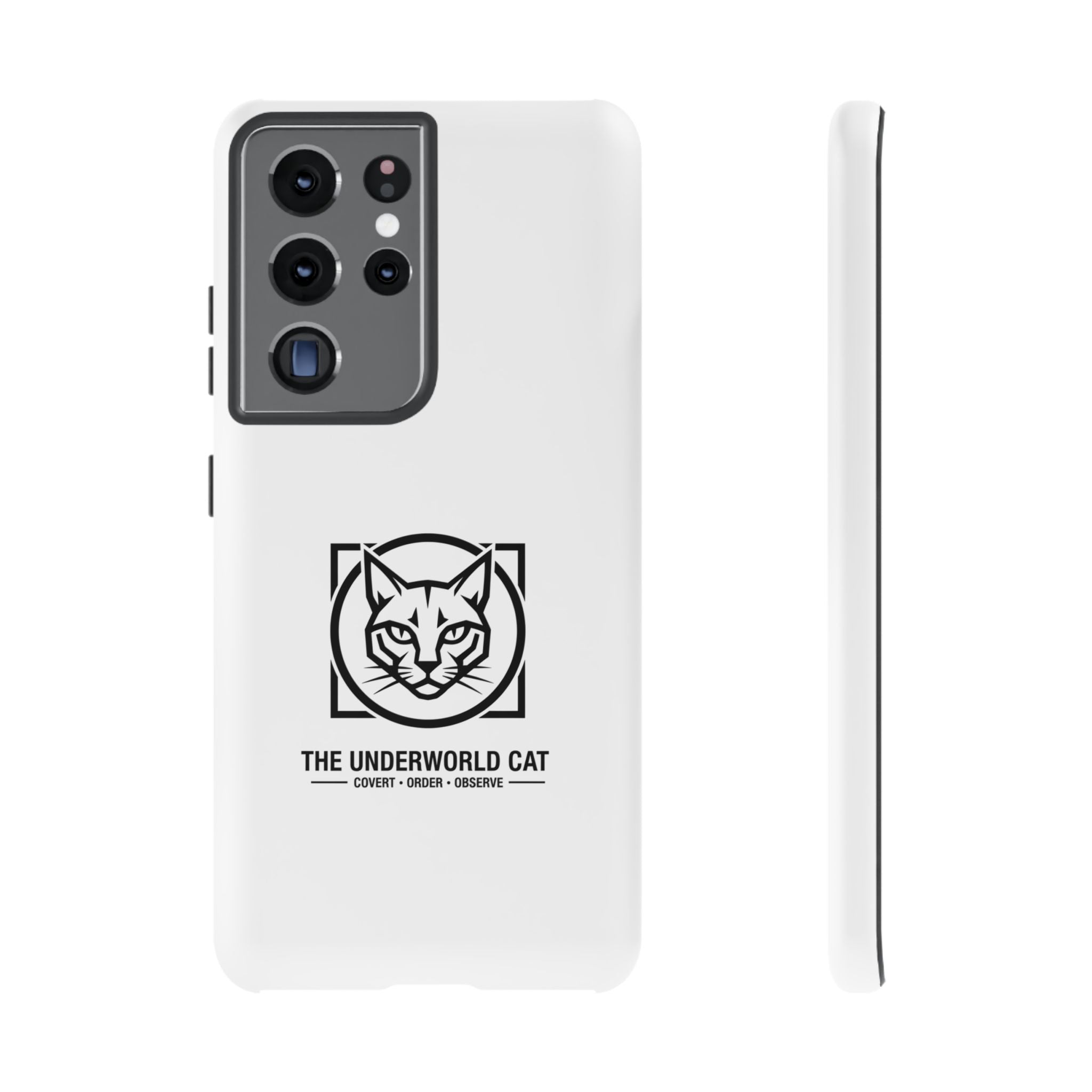 The Underworld Cat Tough Case | CatFather Universe | Black Syndicate Edition