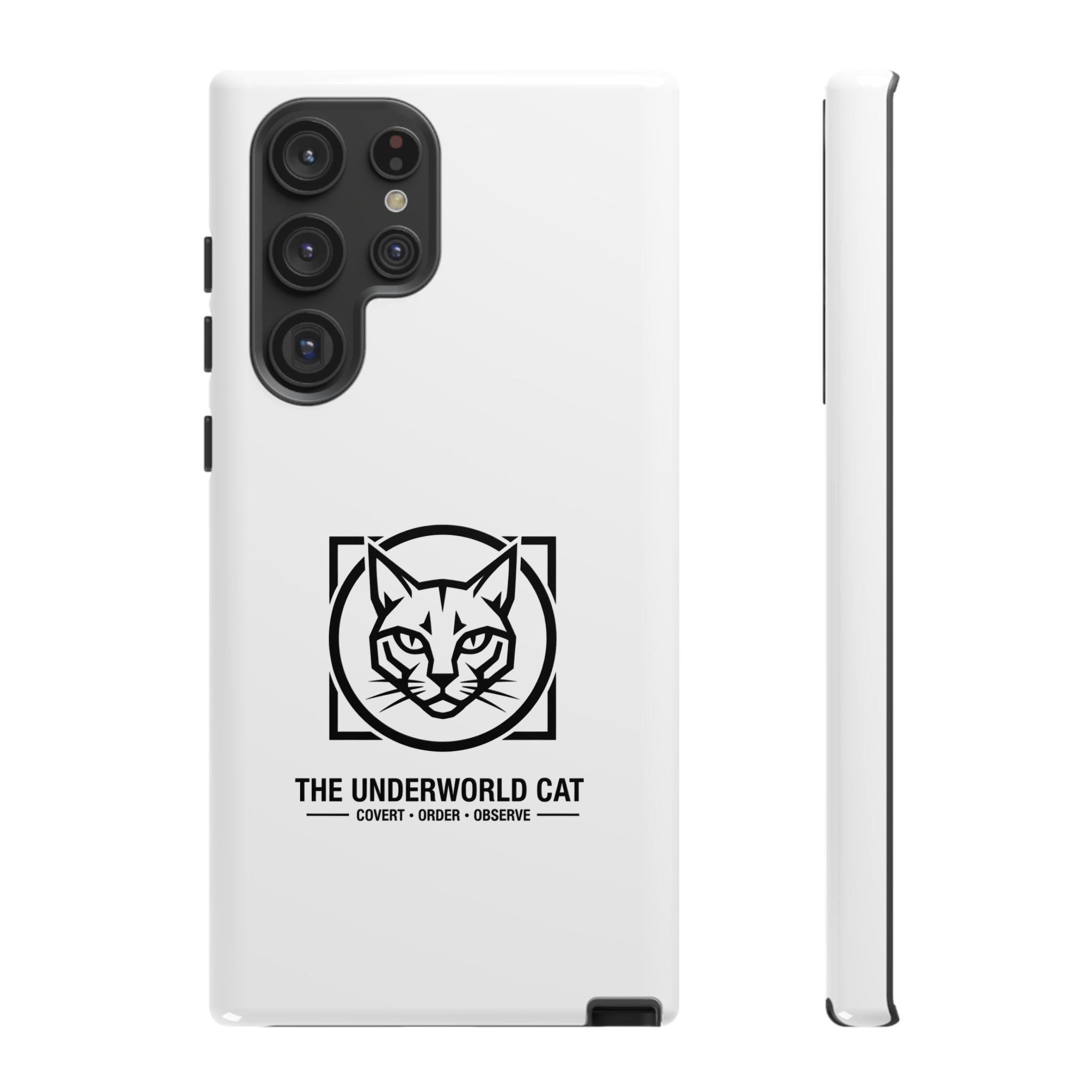 The Underworld Cat Tough Case | CatFather Universe | Black Syndicate Edition