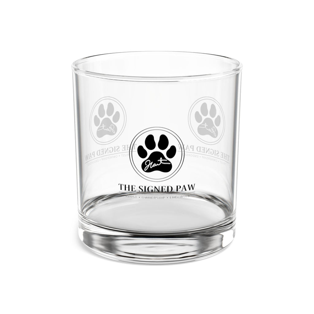 The Signed Paw Glass | CatFather Universe | Premium Mafia Drinkware Collection