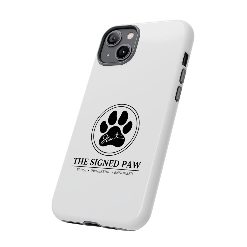 The Signed Paw – Premium Phone Case | CatFather Universe | Luxury Protective Cover