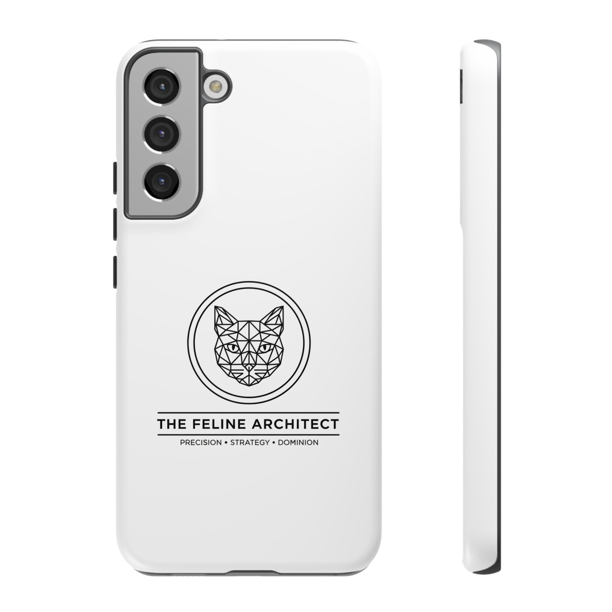 The Feline Architect Tough Case | CatFather Universe | Mastermind Edition