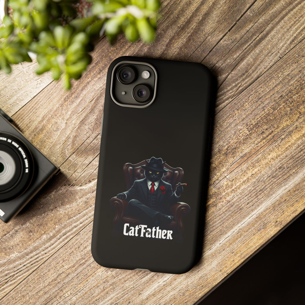 The CatFather Throne Case – Luxury Mafia Edition | Cinematic Power in Your Palm