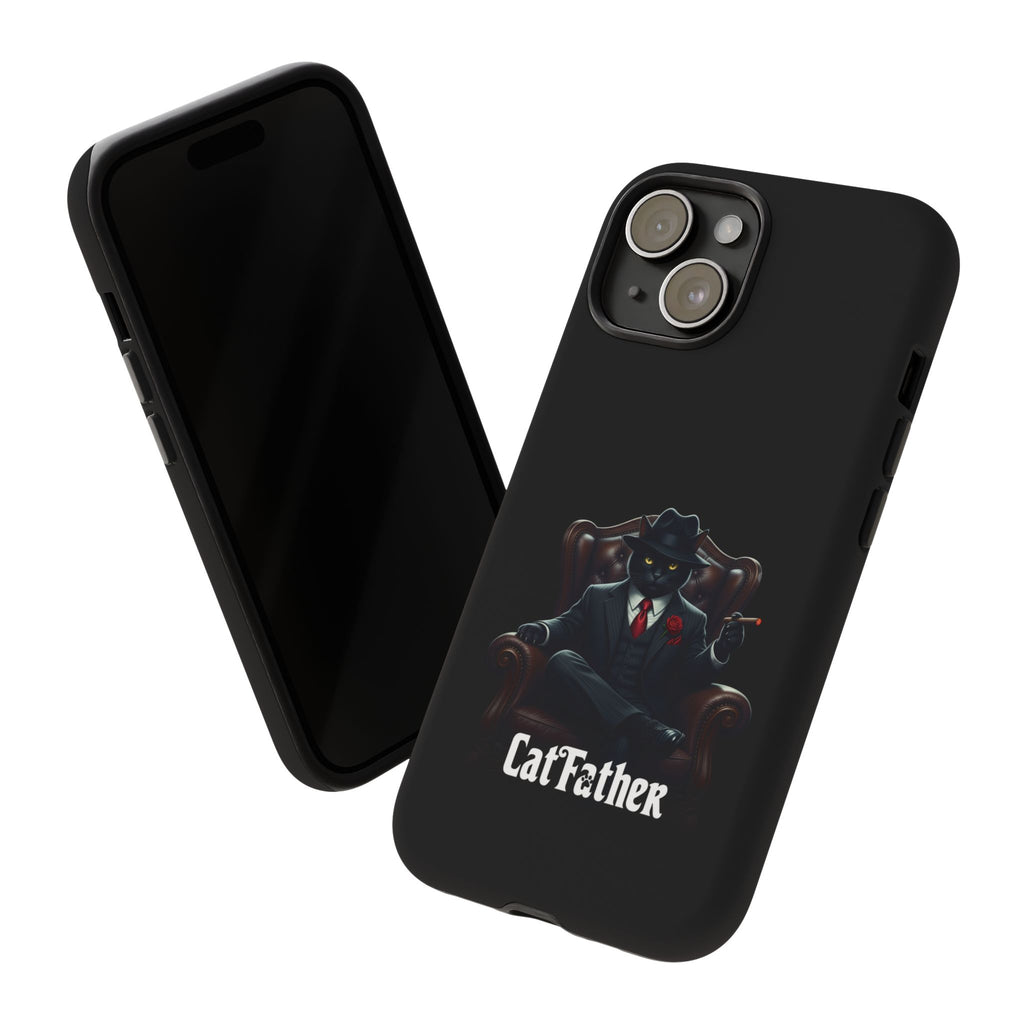 The CatFather Throne Case – Luxury Mafia Edition | Cinematic Power in Your Palm