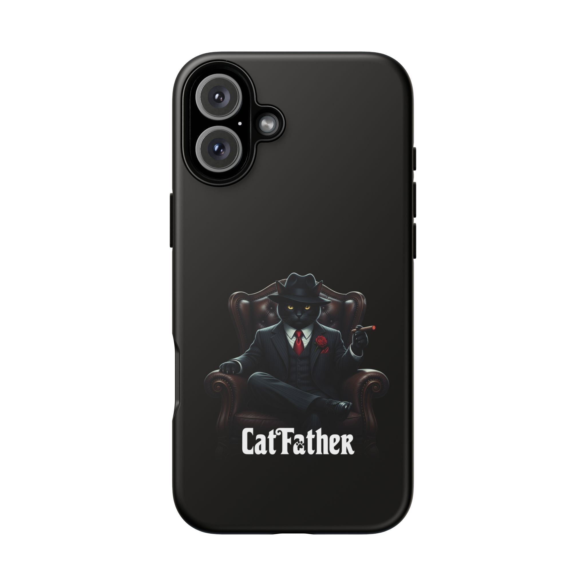 The CatFather Throne Case – Luxury Mafia Edition | Cinematic Power in Your Palm