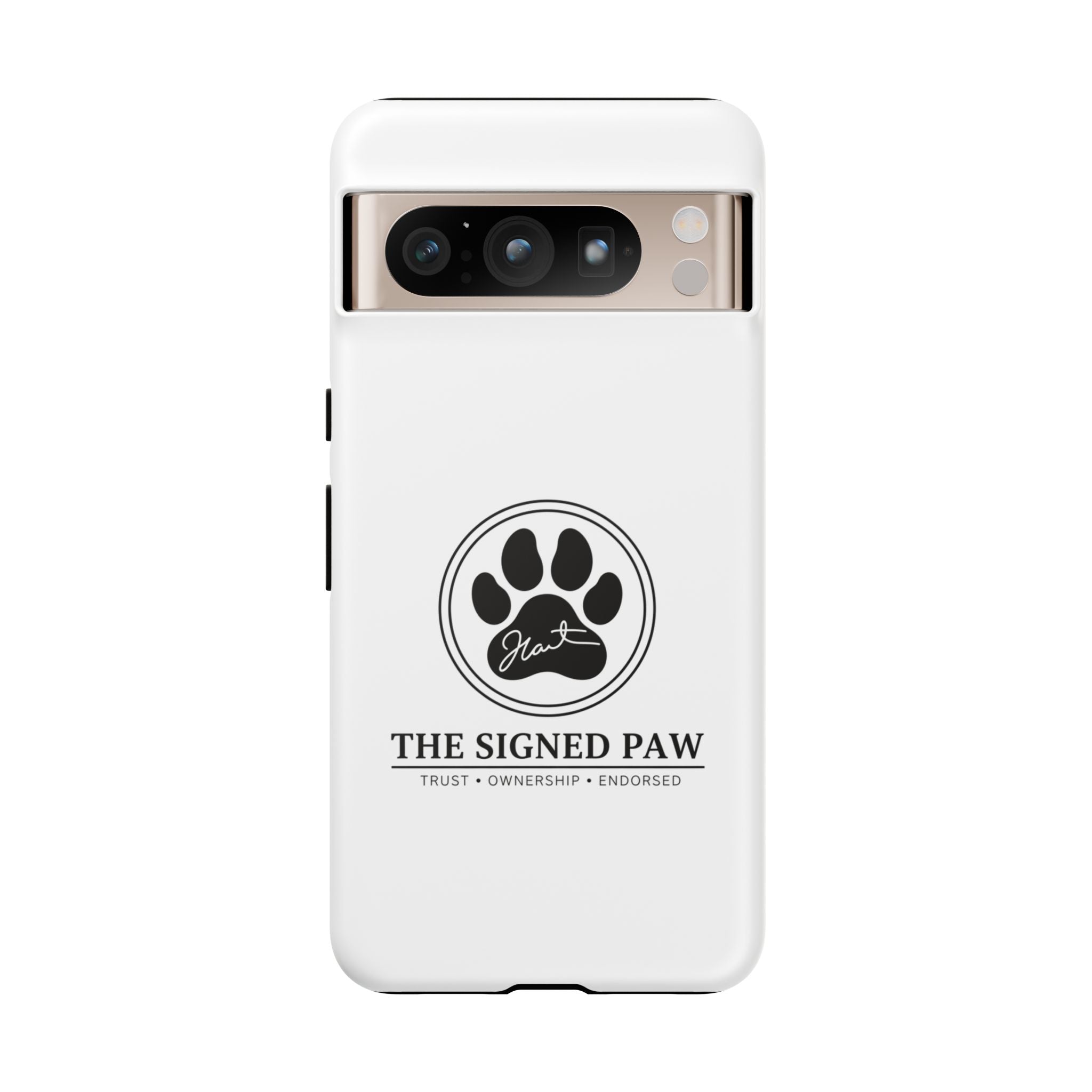 The Signed Paw – Premium Phone Case | CatFather Universe | Luxury Protective Cover