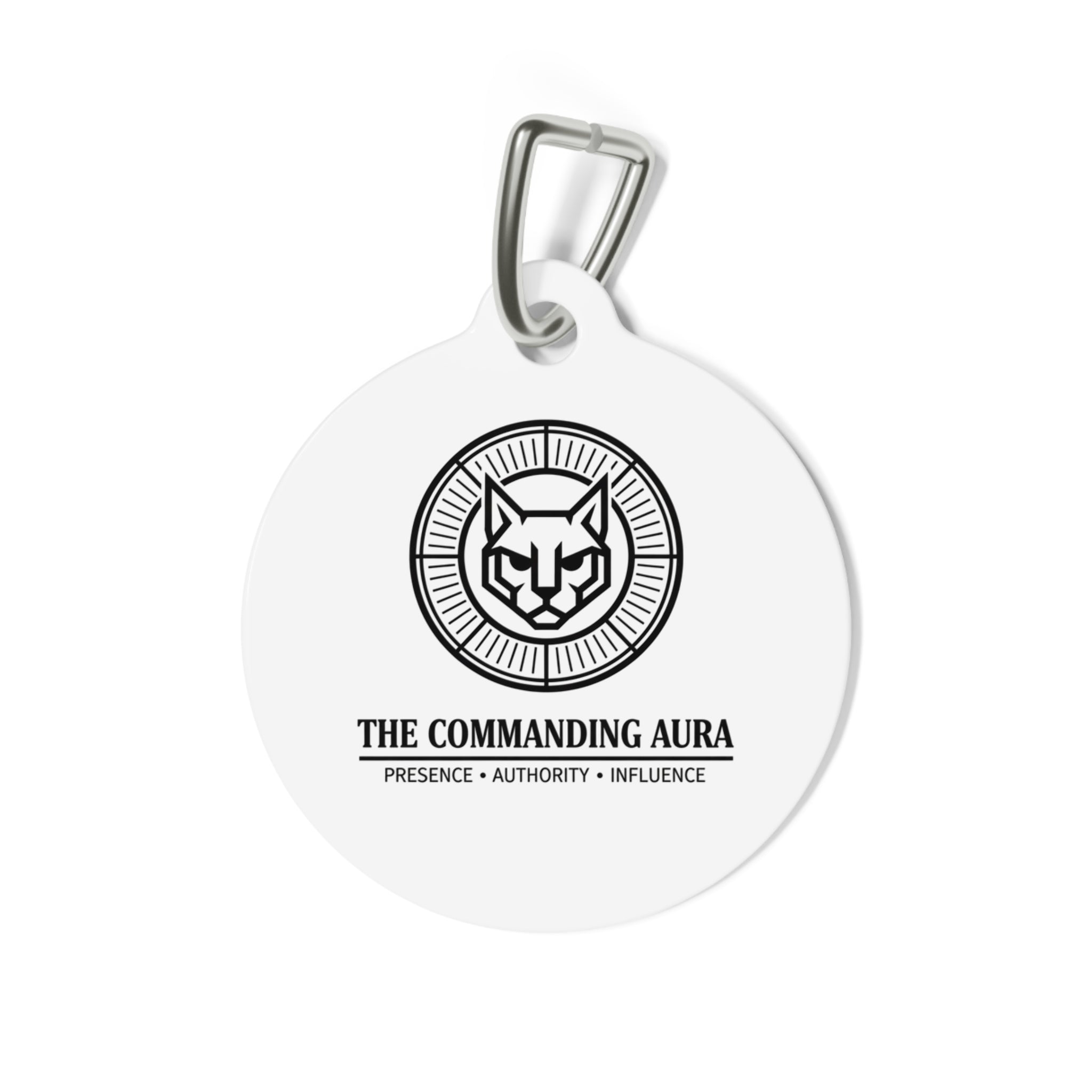 The CatFather™ “The Commanding Aura” Pet Tag — Presence. Authority. Influence.