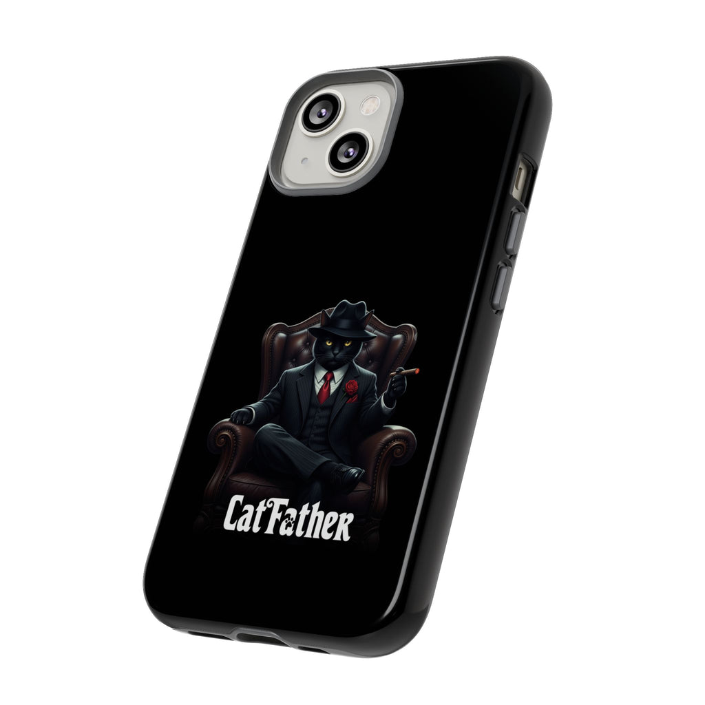 The CatFather Throne Case – Luxury Mafia Edition | Cinematic Power in Your Palm