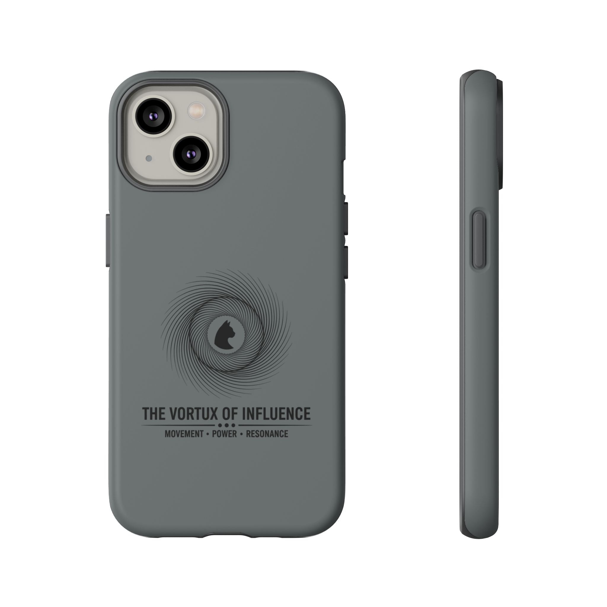 The Vortex of Influence – Matte Phone Case | The CatFather Power Line