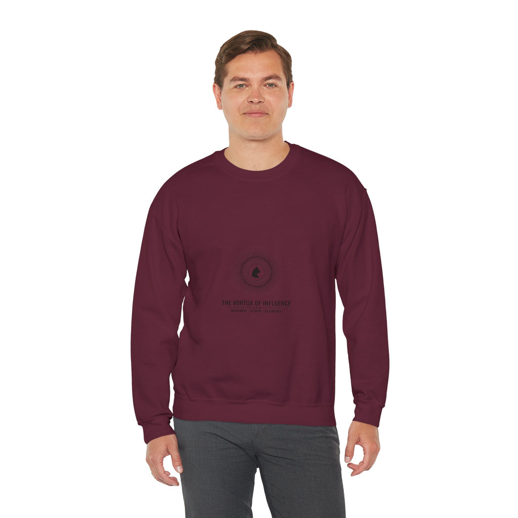The Vortex of Influence – Unisex Crewneck Sweatshirt | The CatFather Collection