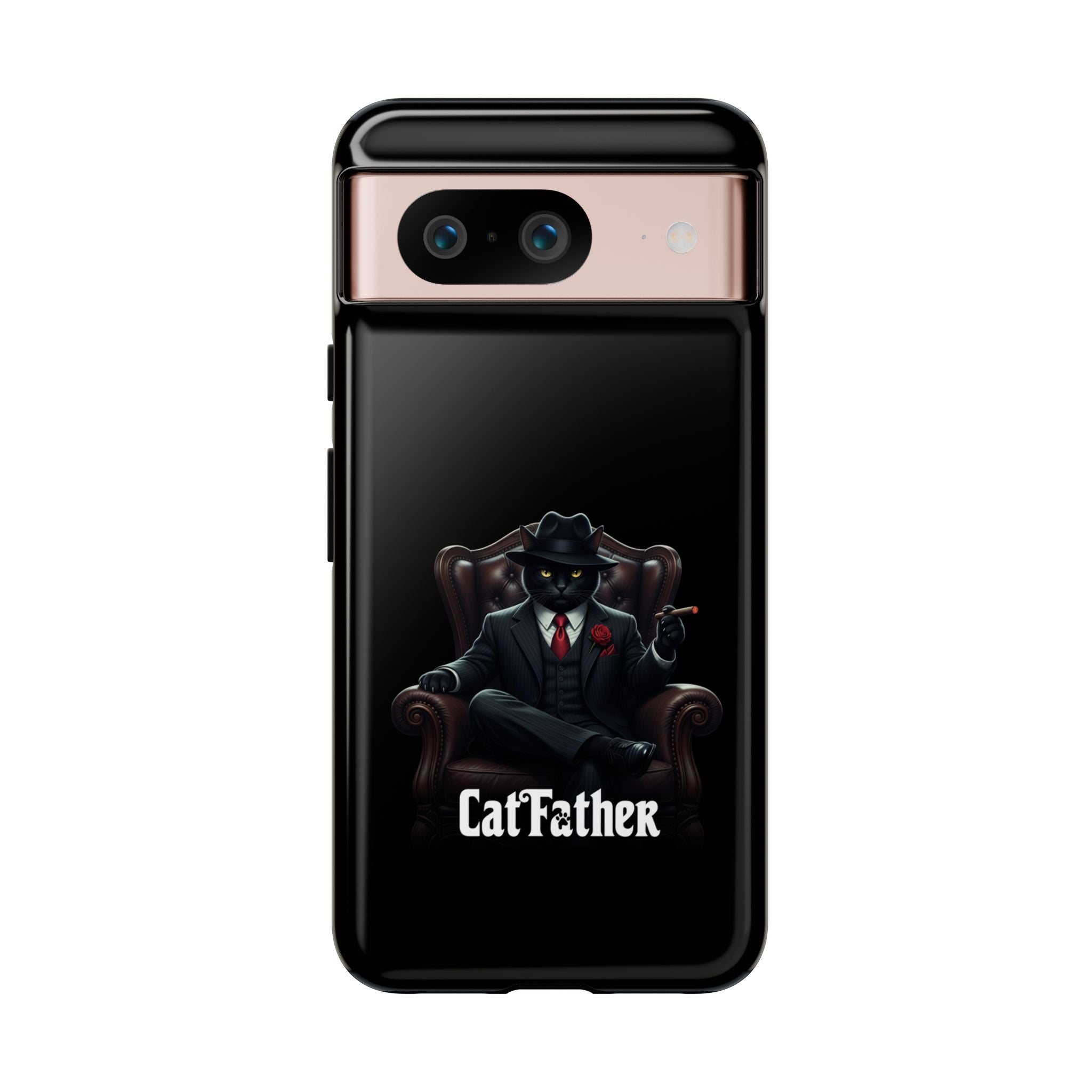 The CatFather Throne Case – Luxury Mafia Edition | Cinematic Power in Your Palm
