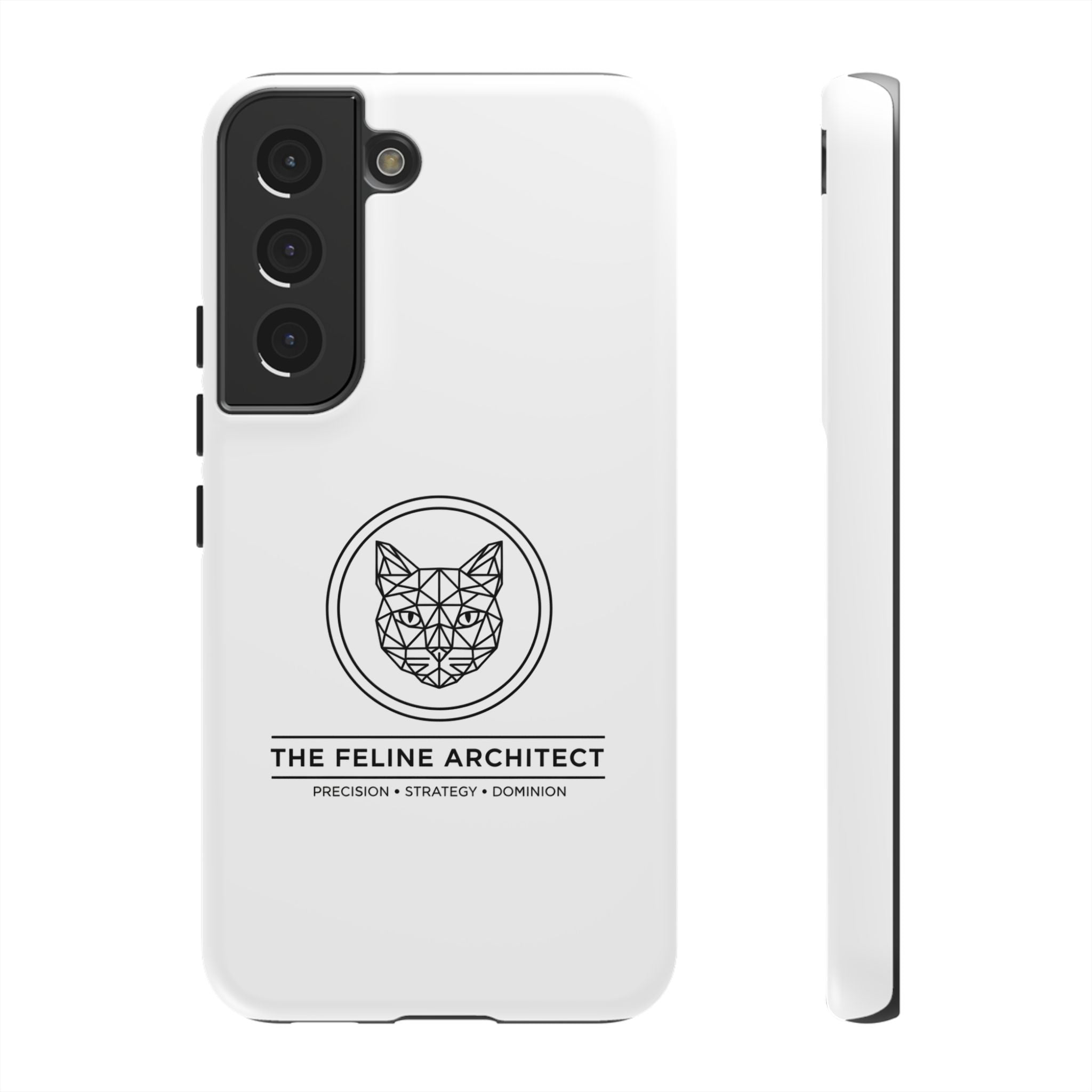 The Feline Architect Tough Case | CatFather Universe | Mastermind Edition