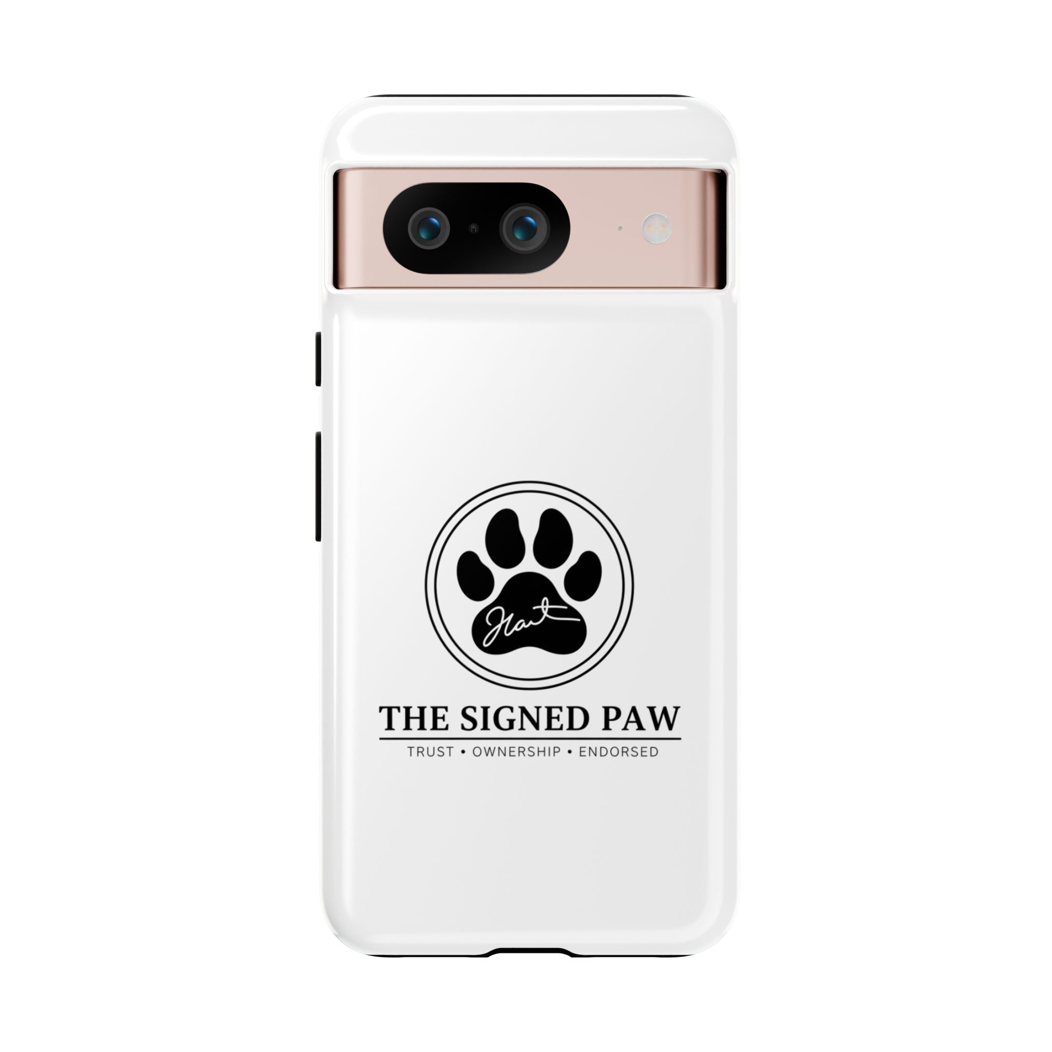 The Signed Paw – Premium Phone Case | CatFather Universe | Luxury Protective Cover