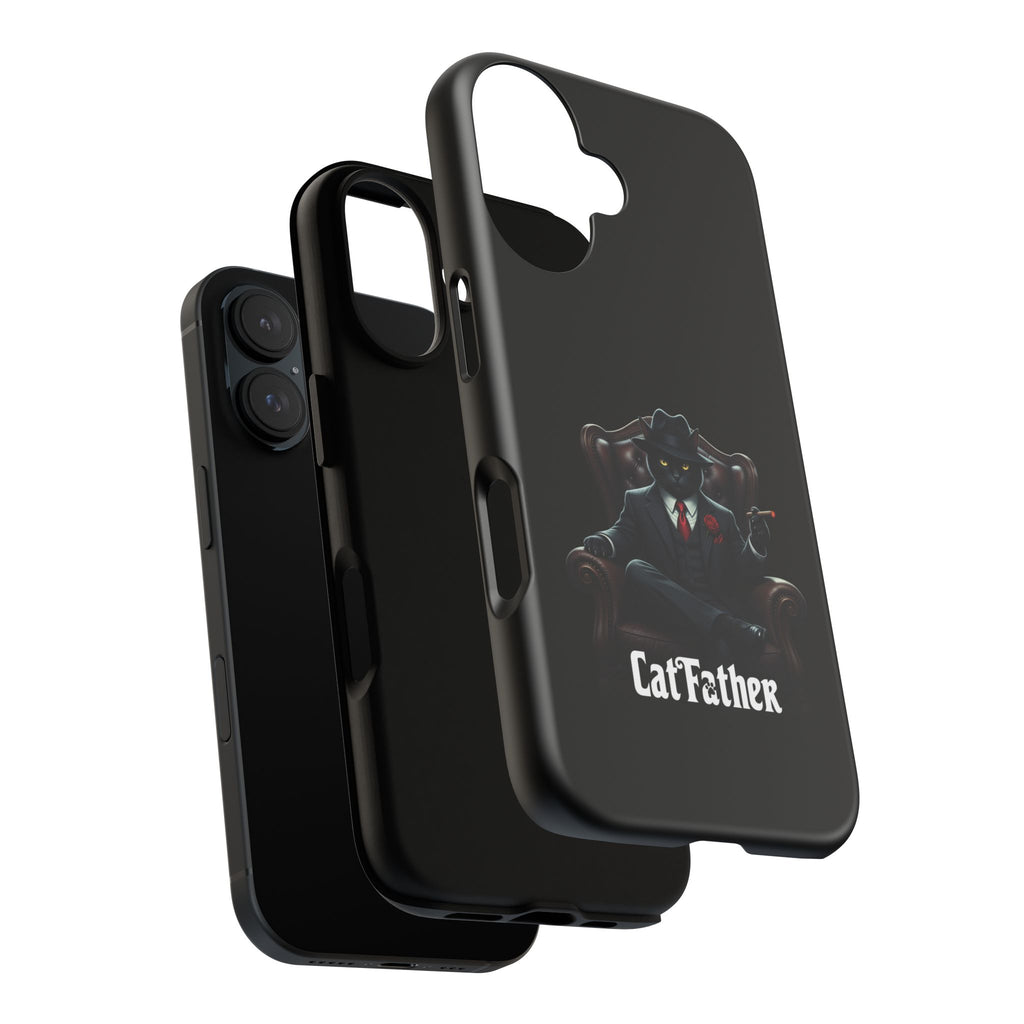 The CatFather Throne Case – Luxury Mafia Edition | Cinematic Power in Your Palm
