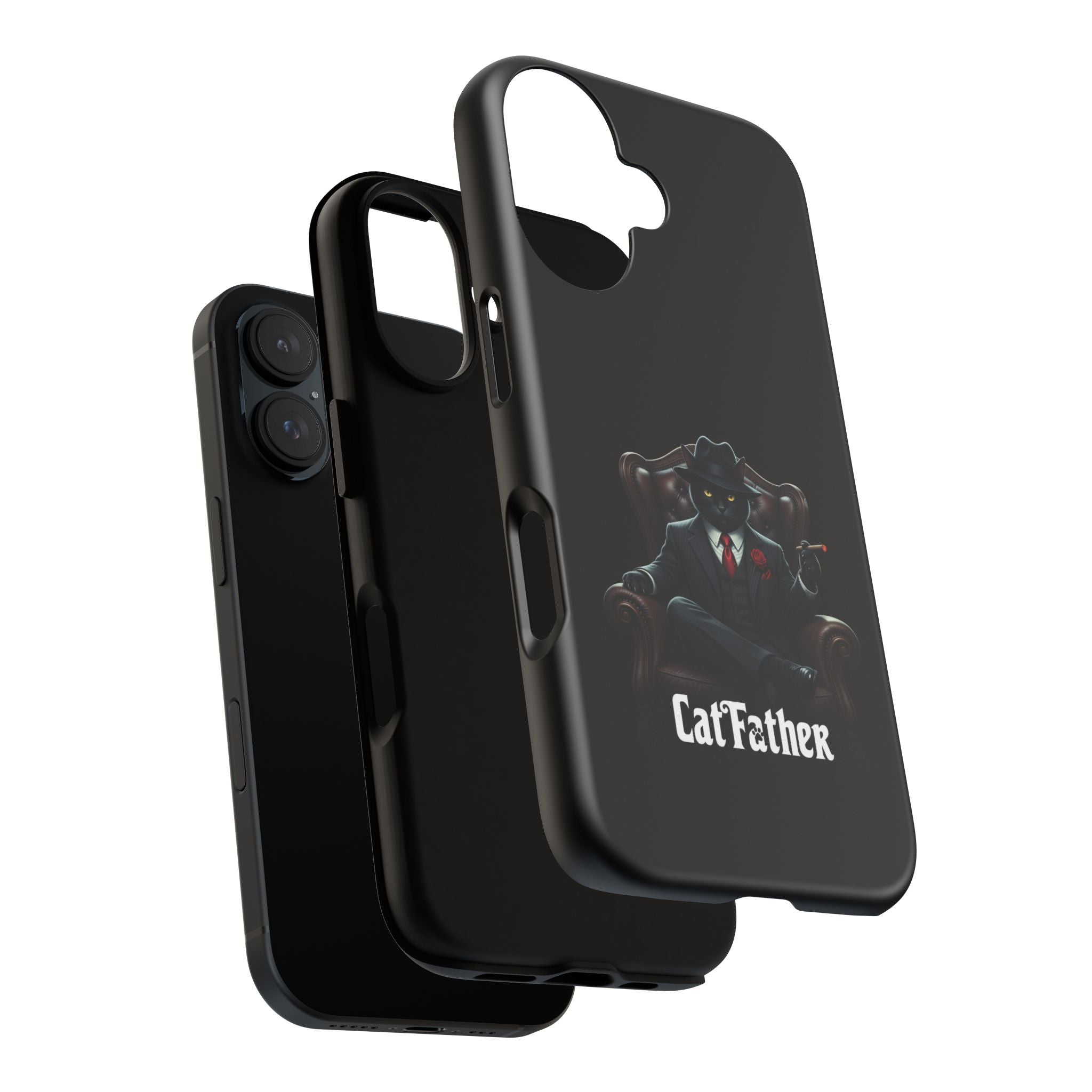 The CatFather Throne Case – Luxury Mafia Edition | Cinematic Power in Your Palm