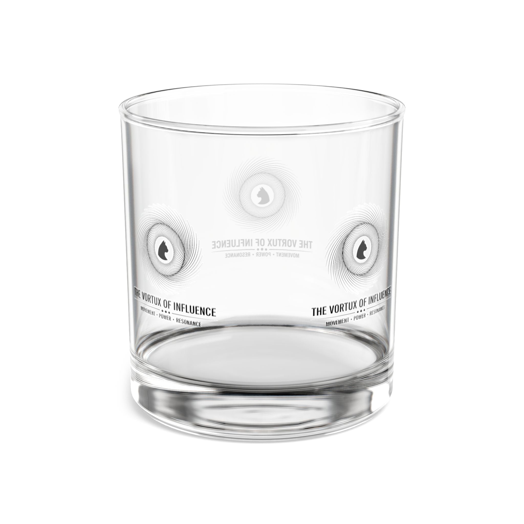 The Vortex of Influence – Whiskey Rocks Glass | The CatFather Collection