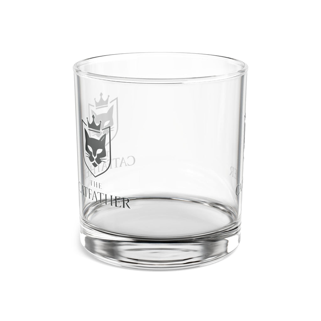 The CatFather Crystal Glass | Mafia Bar Edition | Premium Engraved Luxury Drinkware