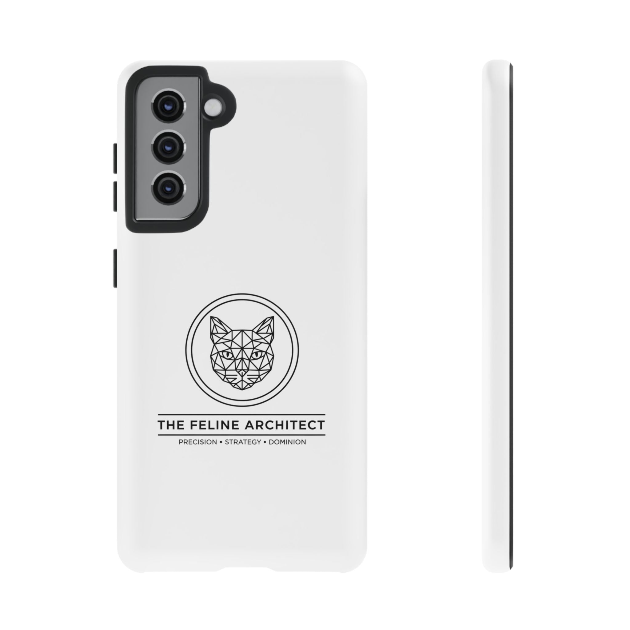 The Feline Architect Tough Case | CatFather Universe | Mastermind Edition