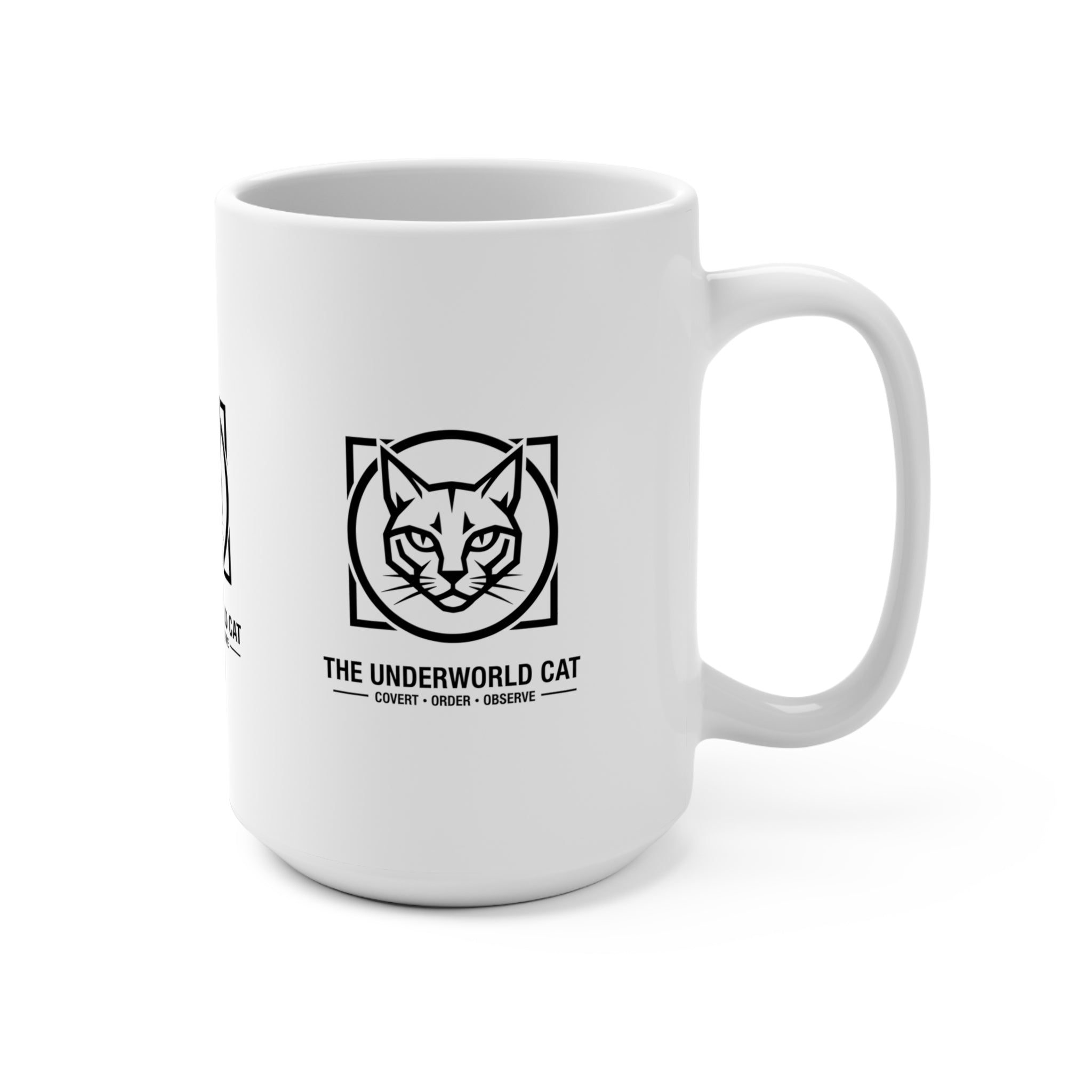 The Underworld Cat Mug | CatFather Universe | Mafia Dawn Edition