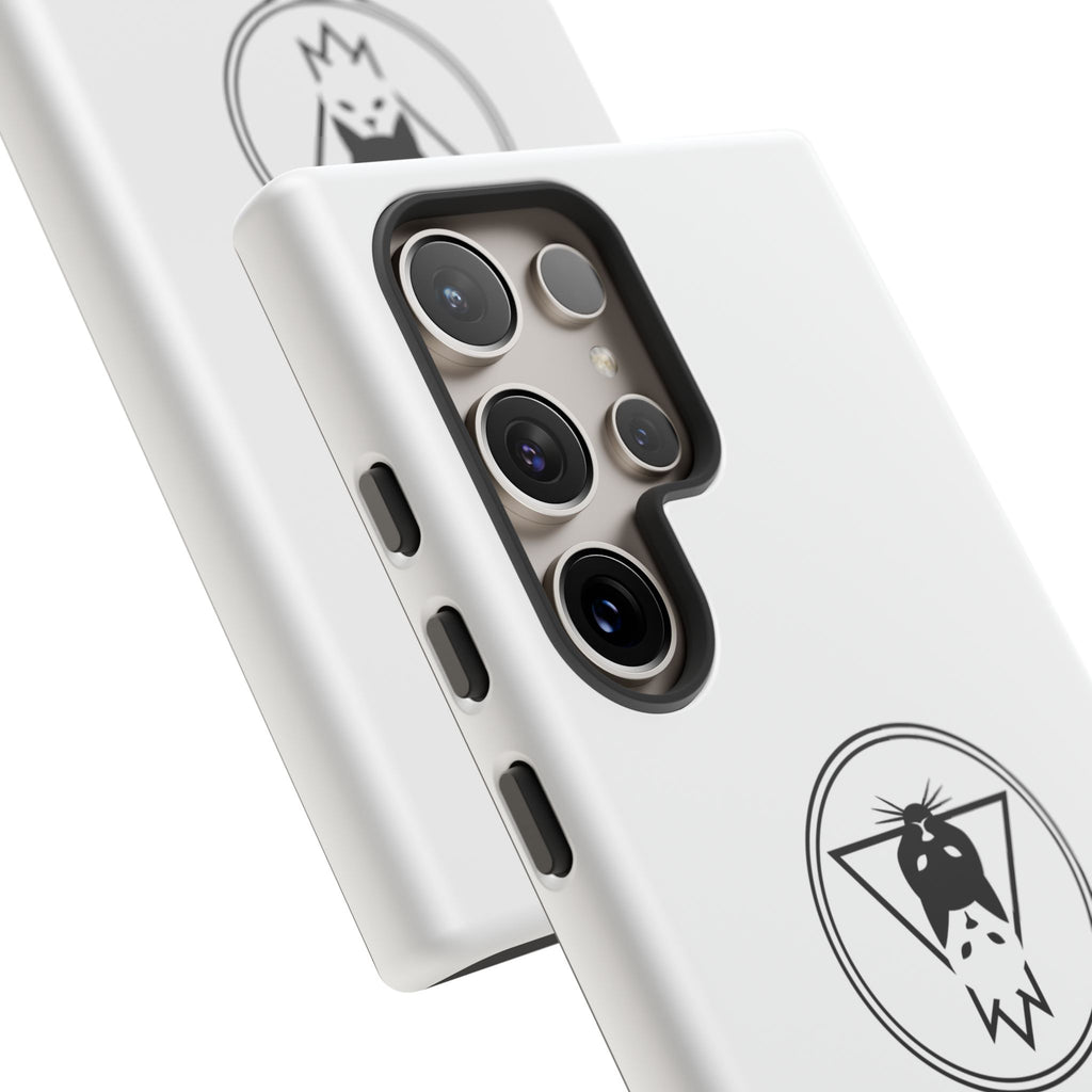 The Reflected Feline Nexus – Luxury Phone Case | The CatFather Collection