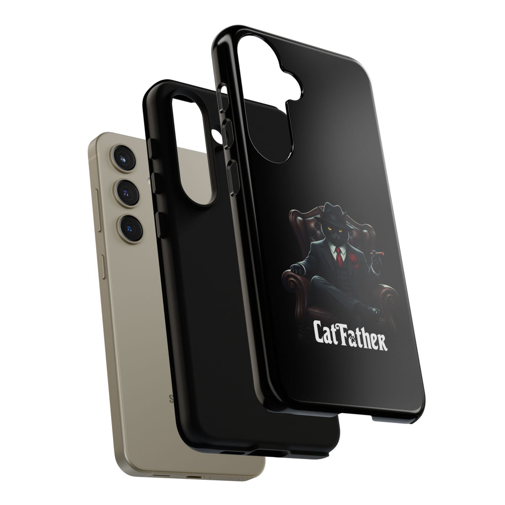 The CatFather Throne Case – Luxury Mafia Edition | Cinematic Power in Your Palm