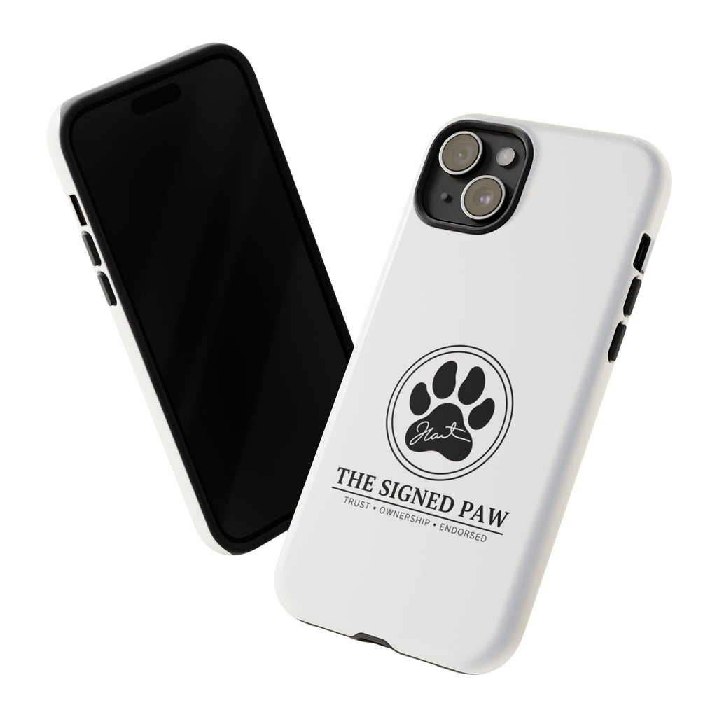 The Signed Paw – Premium Phone Case | CatFather Universe | Luxury Protective Cover